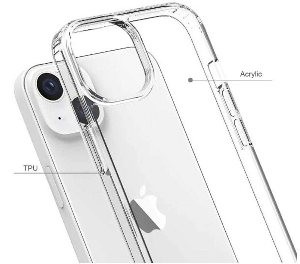 Hard TPU Case for iPhone 15 / 14 Hard TPU Case for iPhone 15 / 14